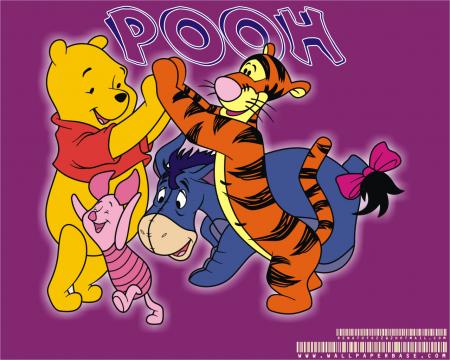 Winnie avc ses amis